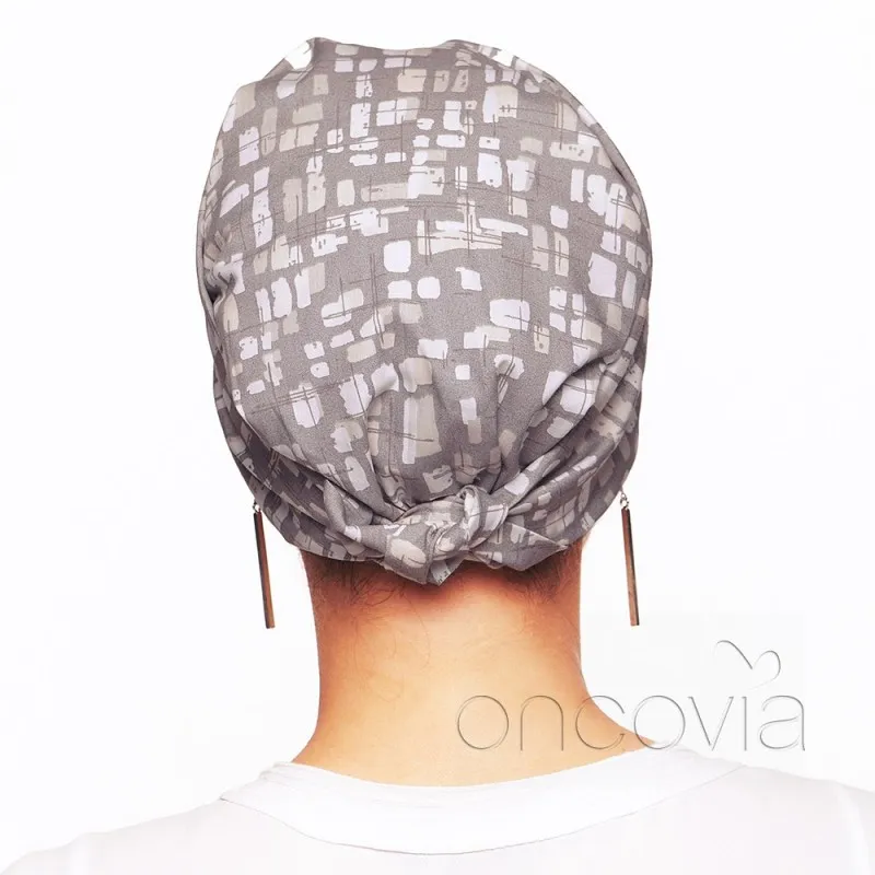 Bandana chimio pré-noué Shanghai - Oncovia