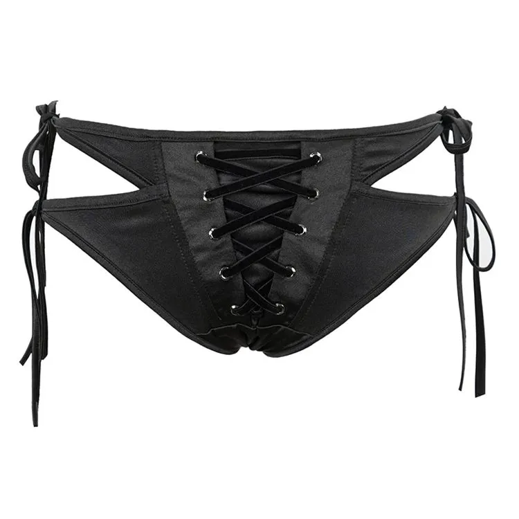Bas de Bikini 'Nimue' Noir