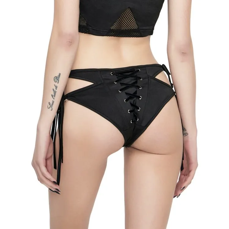 Bas de Bikini 'Nimue' Noir
