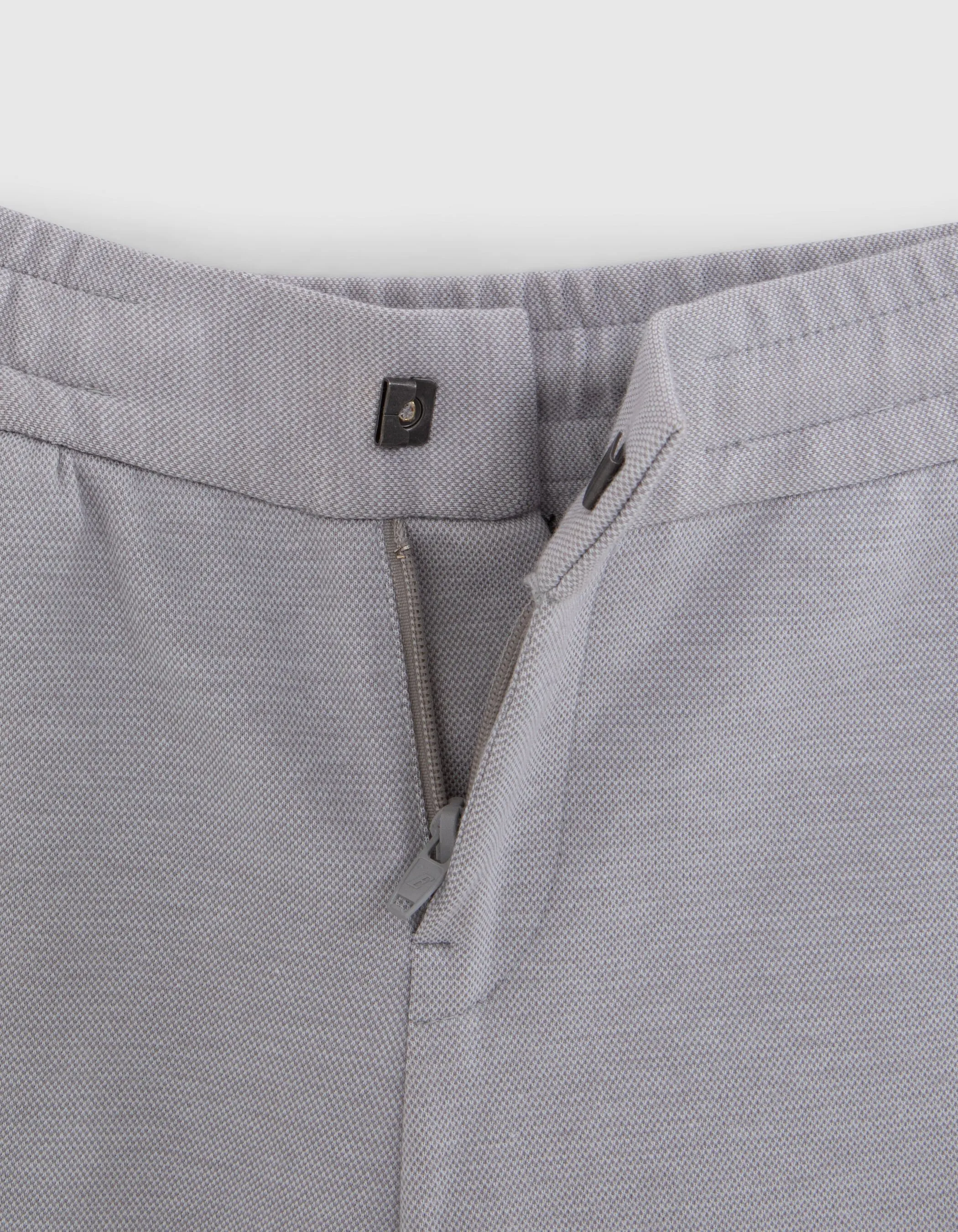 Bermuda gris maille garçon