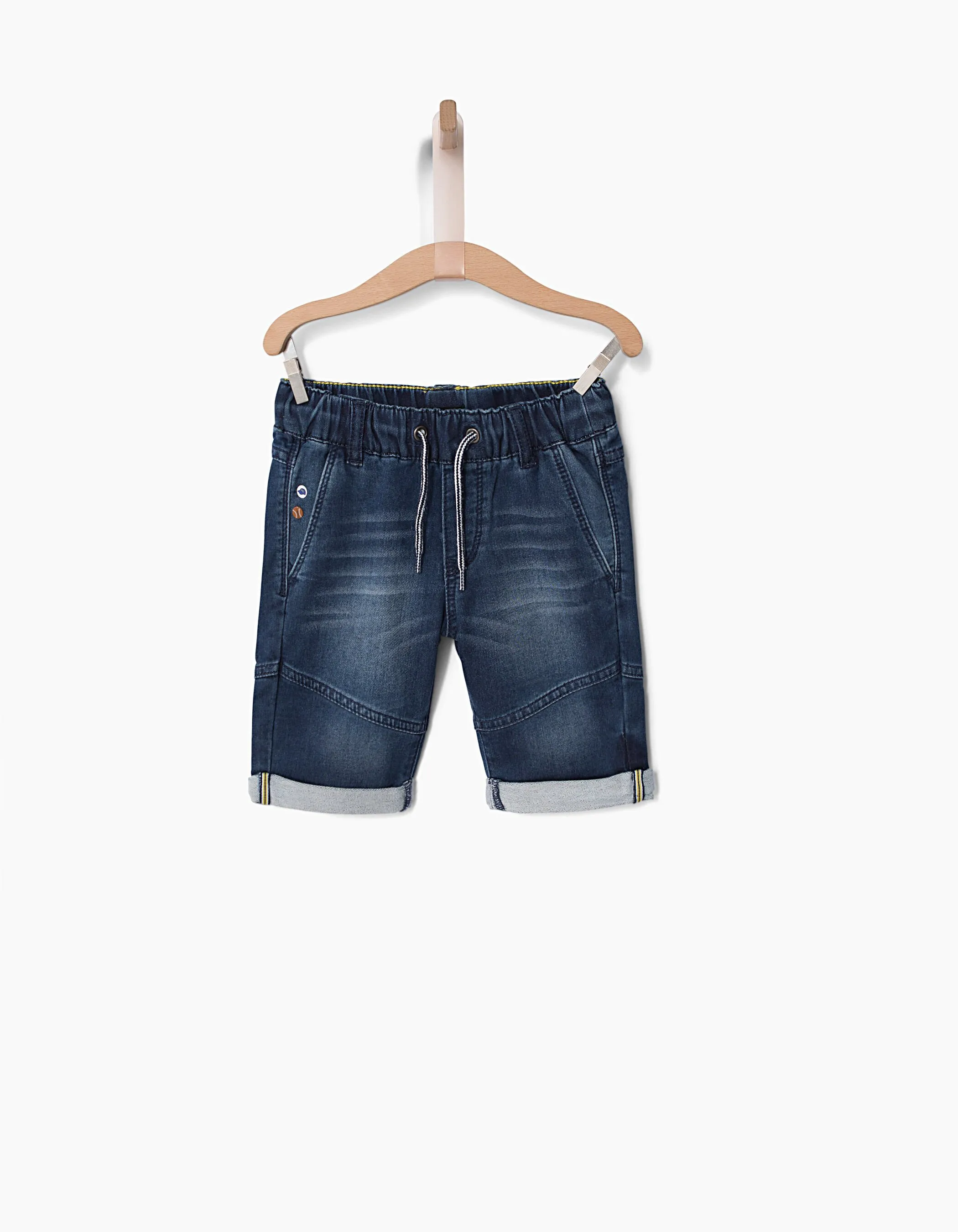 Bermuda knitlook garçon