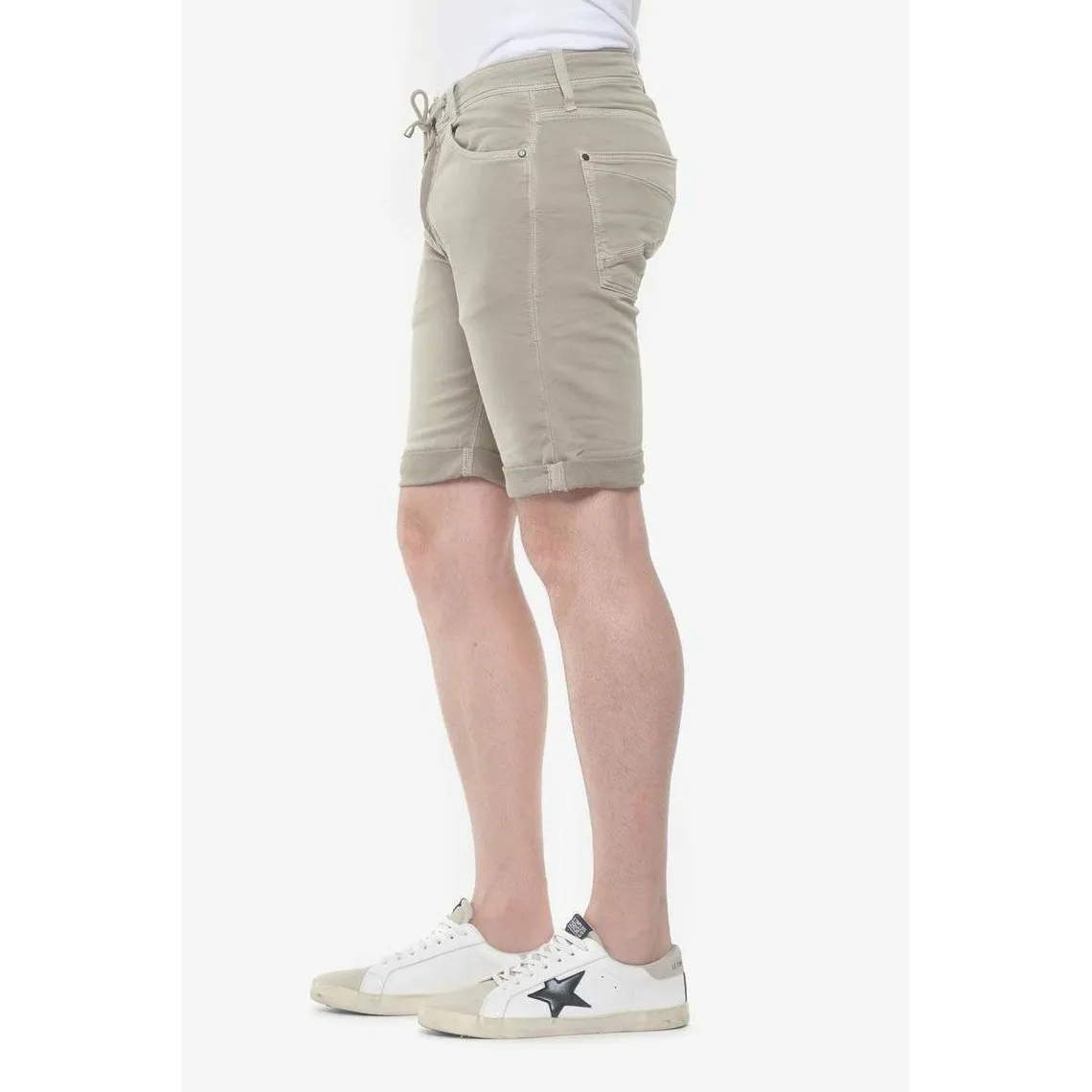 Bermuda short JOGG2 blanc Saul Le Temps des Cerises - Bermuda / Short Homme sur MenCorner