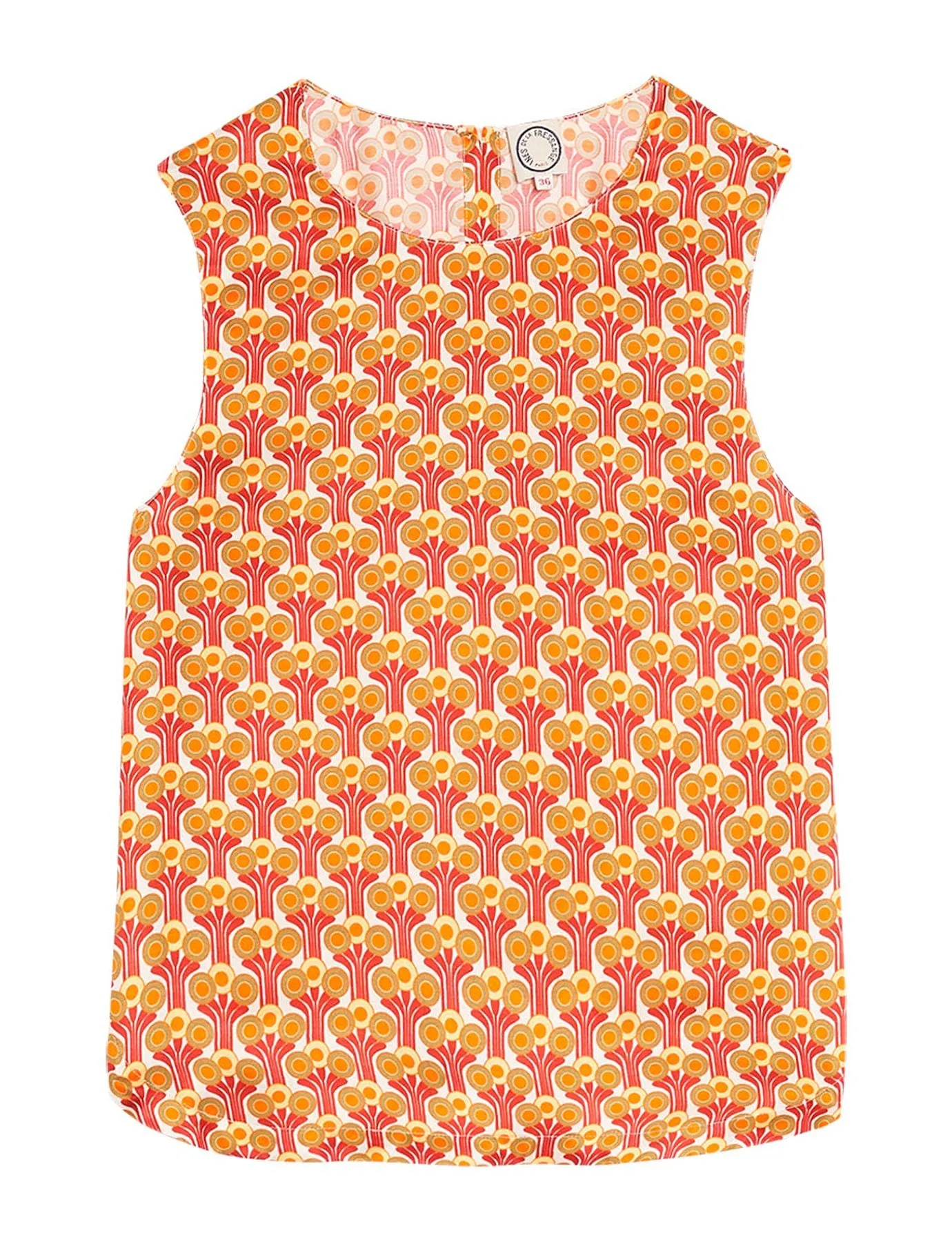 Blouse Albert Fountain red