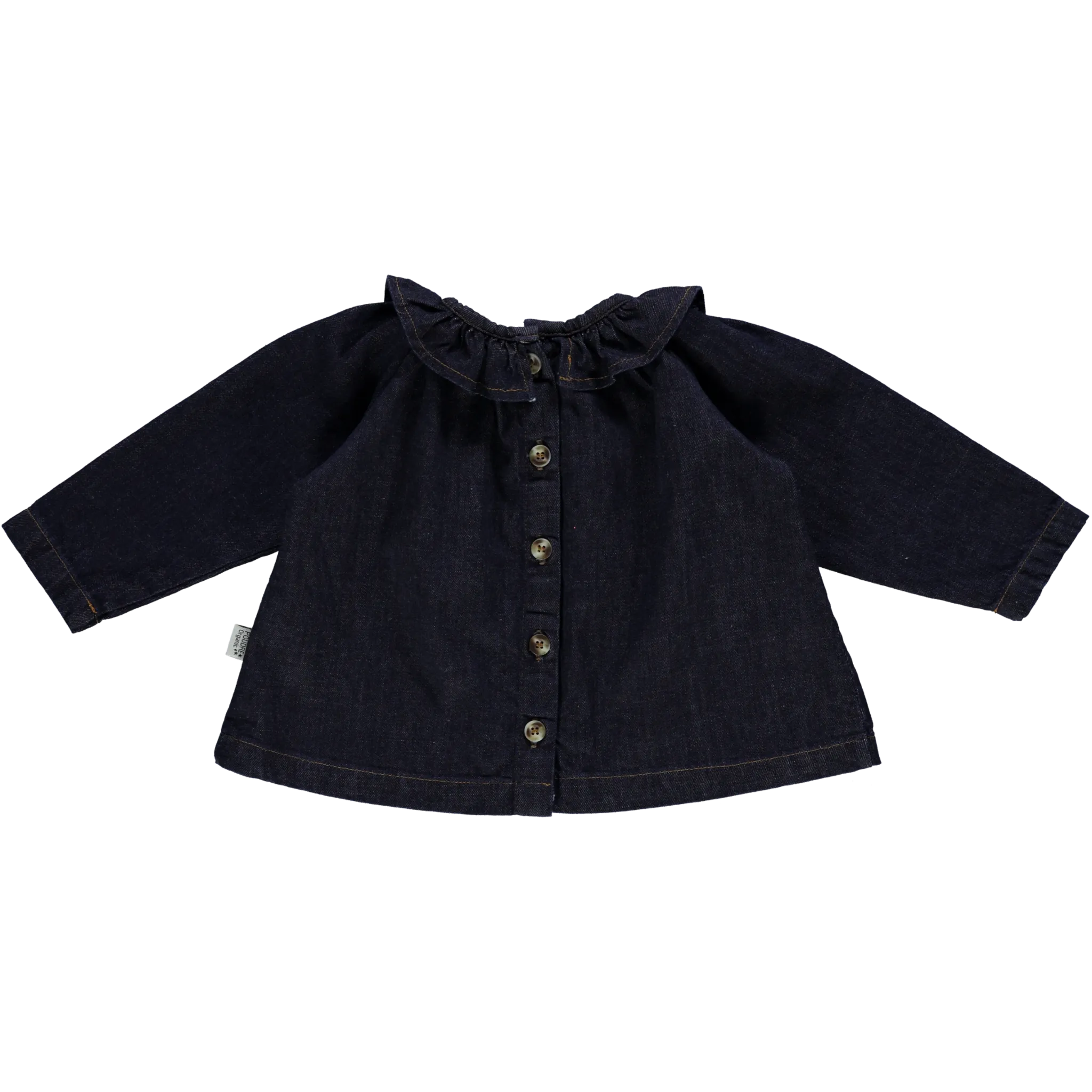BLOUSE CHARME Denim Dark Blue