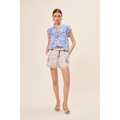 Blouse Lassie - Bleu - SUNCOO
