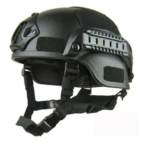 Casque noir militaire
