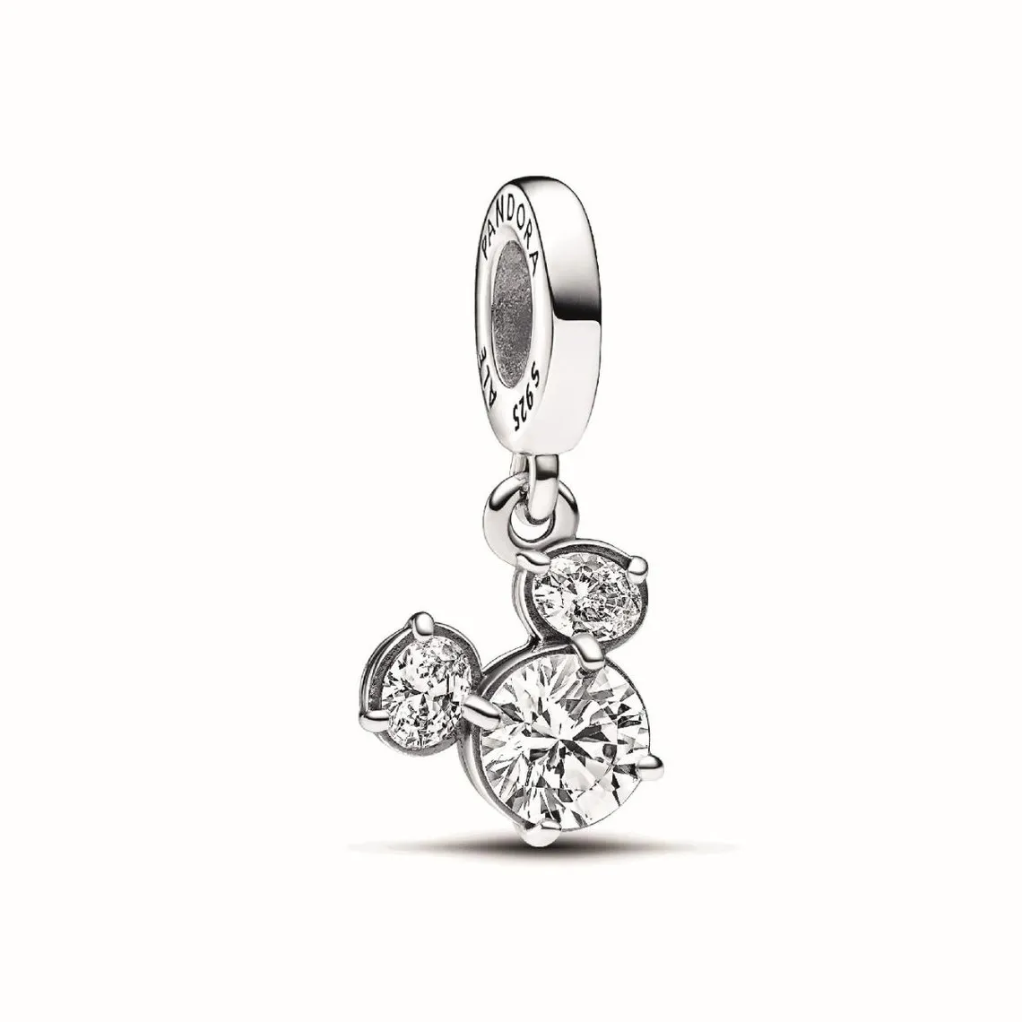 Charm Pendant Tête de Mickey Scintillante - Disney x Pandora | 3 Suisses