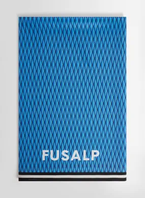 FUSALP  Etole silk scarf soie - Bleu