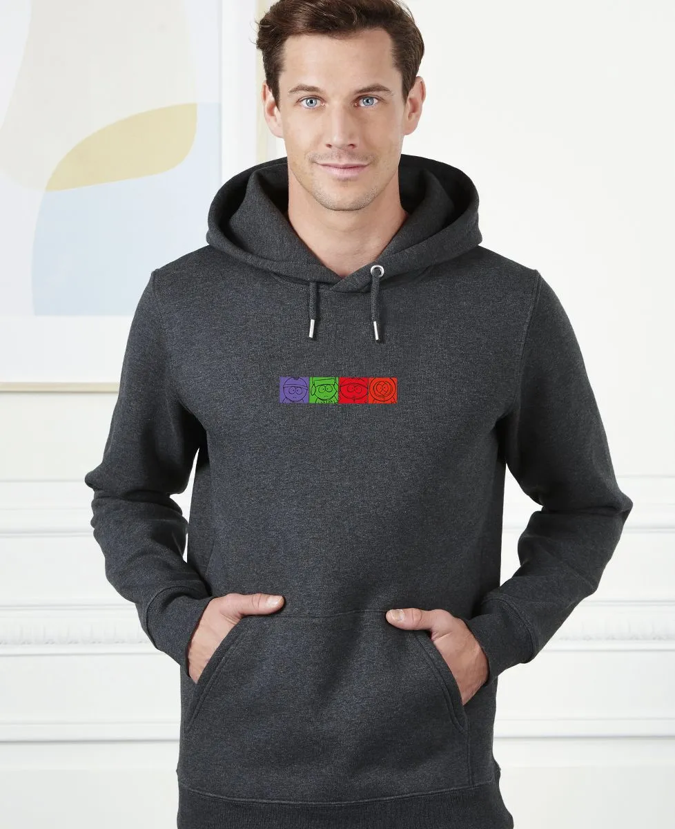 Hoodie homme Carrés de couleur (South Park)