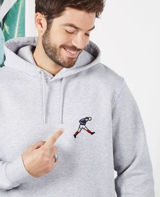 Hoodie zippé homme Zizou 98 (brodé)