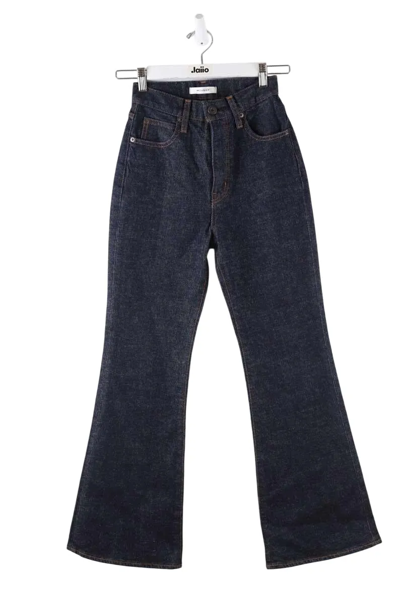 Jean bootcut en coton