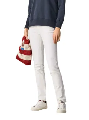 Pantalon Jeans Pepe Jeans Grâce Blanc Femme
