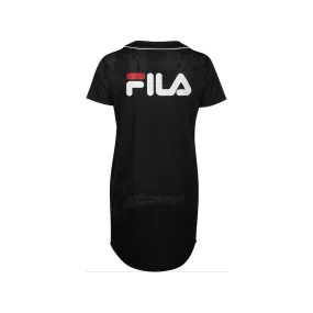 Robe Fila robin button baseball dress noir