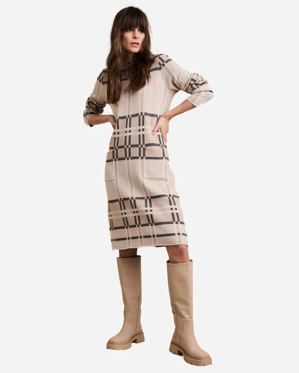 Robe à carreaux
