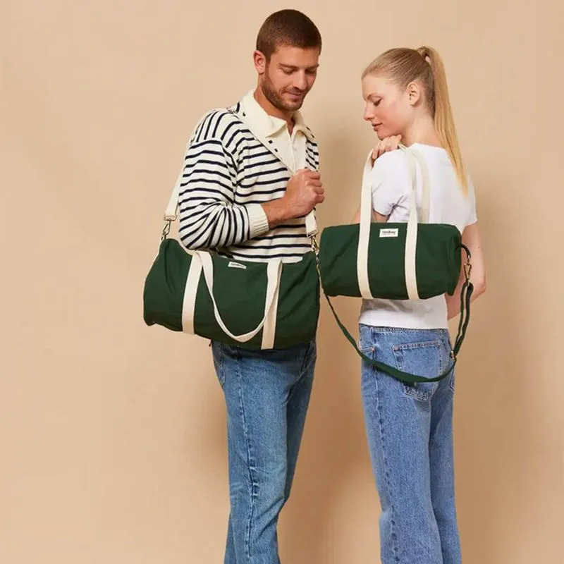 Sac polochon Hindbag Simon 48 cm Sapin - Vert