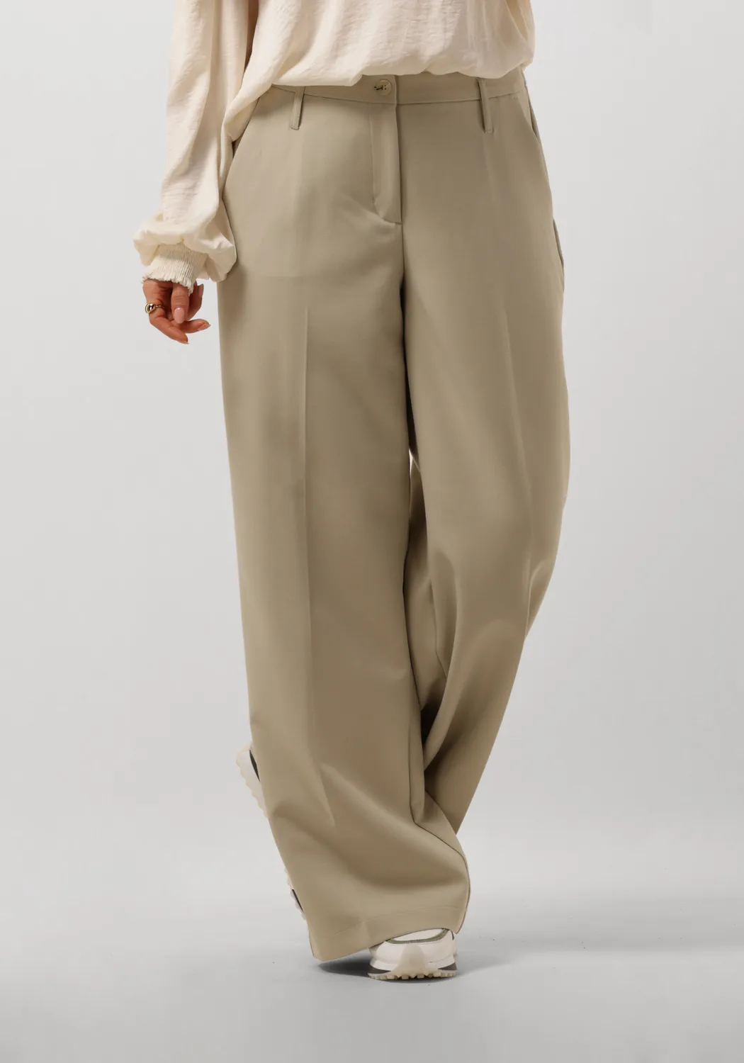 summum pantalon trousers foam uni  en vert