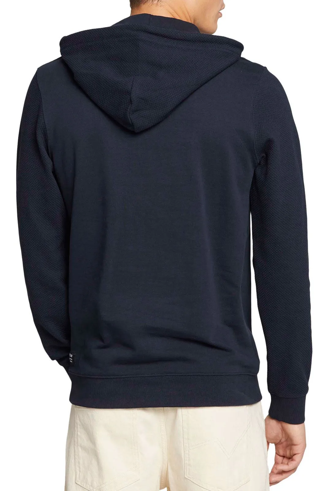 Sweat à capuche TOM TAILOR Sky Captain Blue