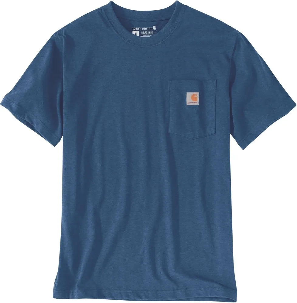 T-shirt Carhartt Homme K87 Pocket Lakeshore Heather