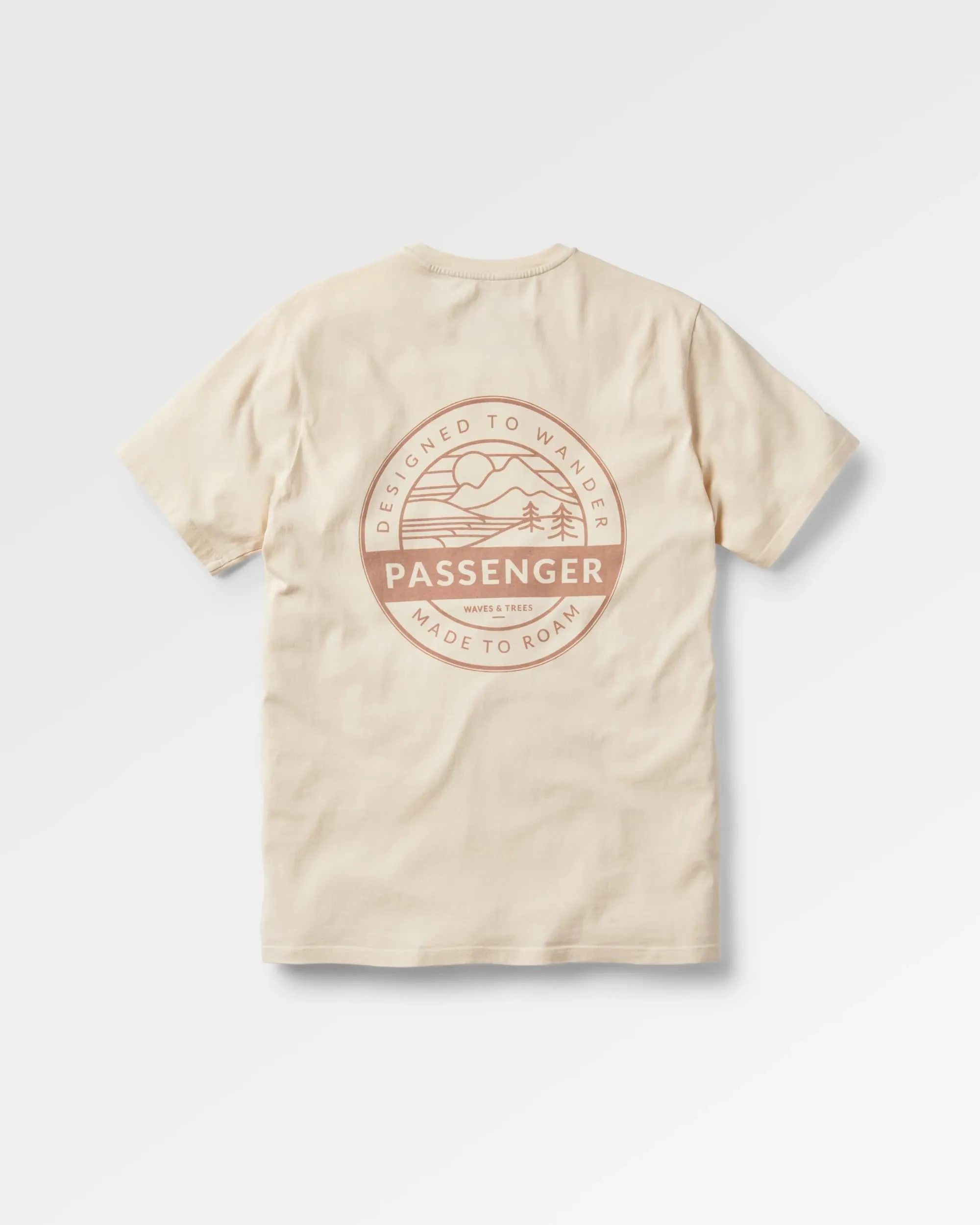 T-shirt en coton recyclé Odyssey - Birch