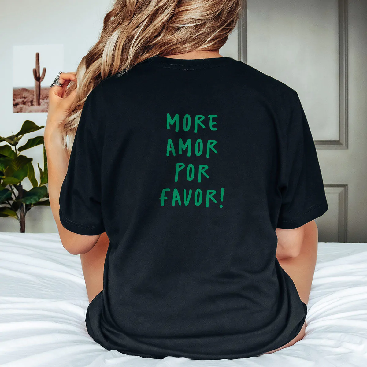 T-shirt personnalisé avec texte style graffiti