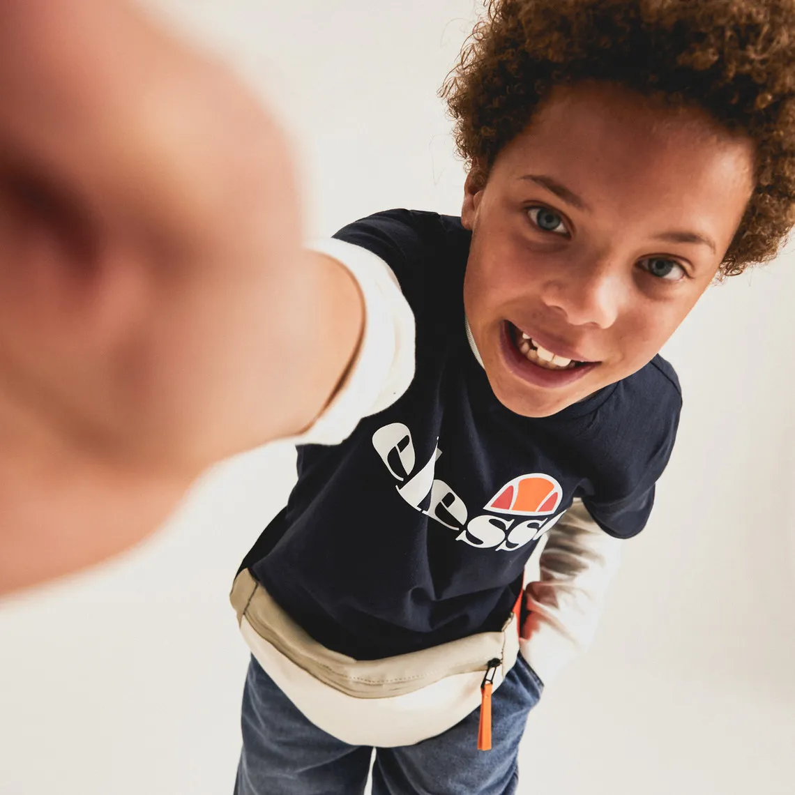 Tee-shirt junior MALIA bleu marine en coton | 3 Suisses
