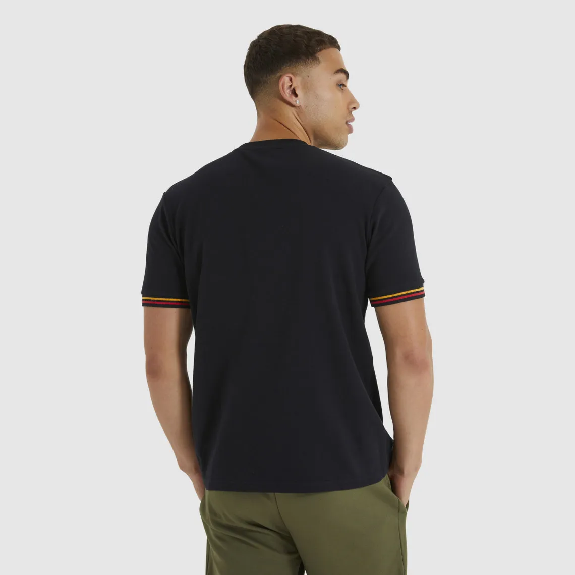 Tee-shirt manches courtes en coton noir KINGS | 3 Suisses