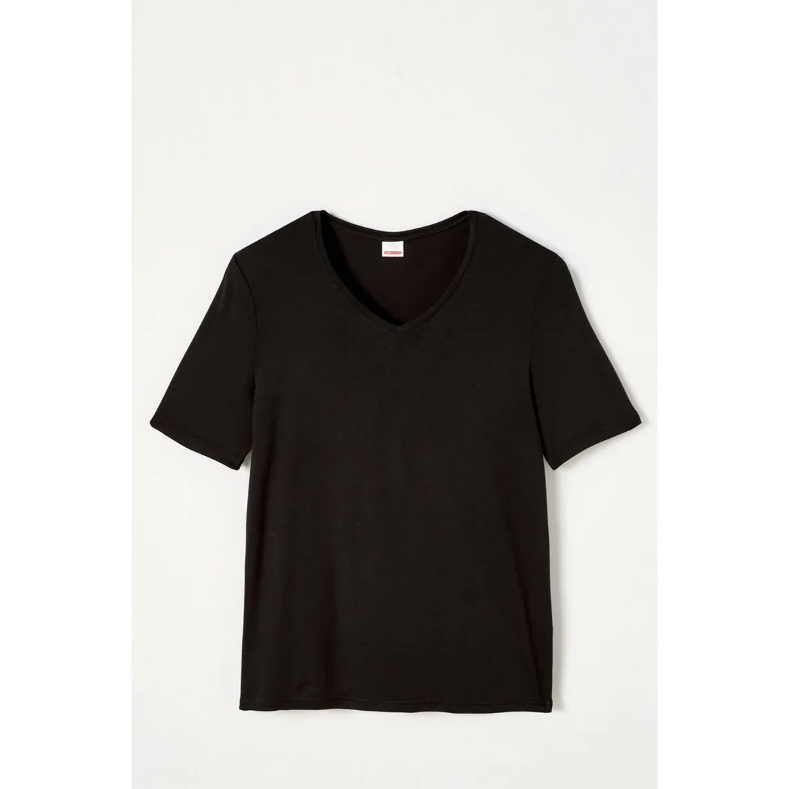Tee-shirt Manches Courtes Noir Thermolactyl | 3 Suisses