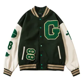 Veste Universitaire Vert